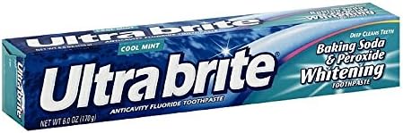 Ultra Brite Bk Sda Size 6z Ultrabrite Baking Soda & Peroxide Whitening Toothpaste, Pack of 2