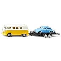 siku 2567, VW T1 Samba con Rimorchio da Trasporto e VW Maggiolino