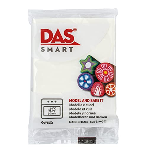 Das Smart Pasta Modellabile Termoindurente 57 g Bianco