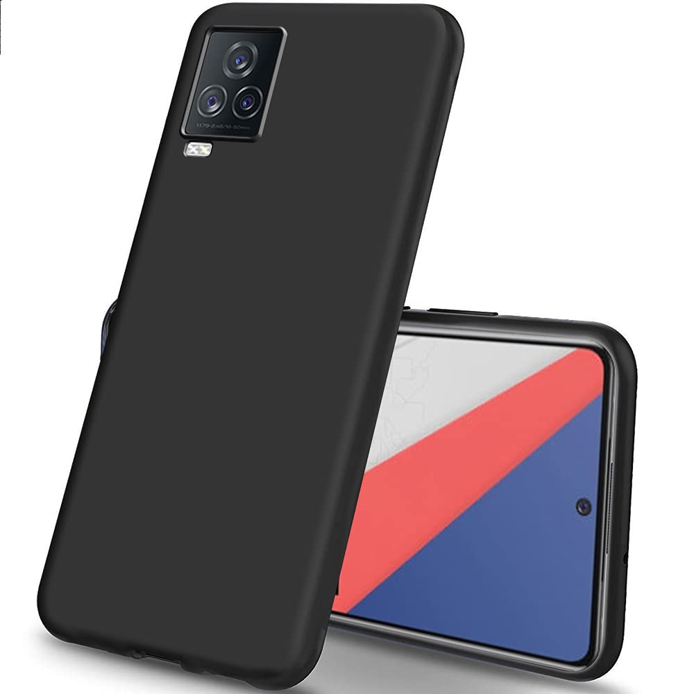 TheGiftKart Protective Sleek Back Cover Case for iQOO 7 Legend 5G | Soft Silicon Rubberised Matte Cover | Camera Protection Bump Back Case Cover for iQOO 7 Legend 5G (Black) (B093WRTN7P) Amazon Price History, Amazon Price Tracker