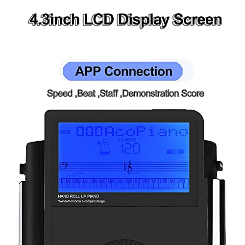 Surnuo RUP-001-88KEYS Portable Roll Up 88 Keys Piano Keyboard thumb #5