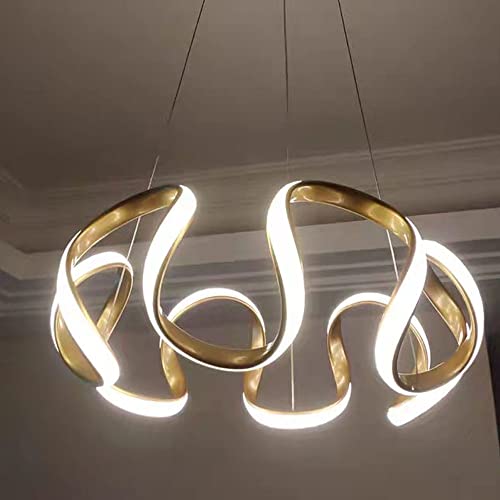 Éclairage table à manger suspension fleur LED anti-éblouissement - 4