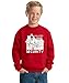 McCallister's Home Security Battle Plan Alone Ugly Christmas Unisex Boys Girls Crewneck Graphic Sweatshirt, Red, X-Large