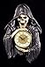 Produktbild Reaper Wanduhr - Die dunkelste Stunde | Sensenmann Deko Figur Skelett Totenkopf Uhr Gothic