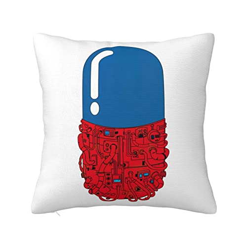 AKIRAアキラ 枕カバー抱き枕カバーファッション 12"x12" 部屋装飾両面正方形の部屋プレゼント室内装飾ファミリーレストランの枕カバー