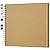 Yopih 10 x 10 Inch Hardcover Kraft Blank Page DIY Scrapbook Photo Album, 40 Pages (20 Sheets) - Perfect for Wedding Anniversaries, Family Memories, and Small Scrapbooking Projects