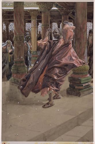 Impression d'art Art Tableau Judas se repent Jacques contre mur vide