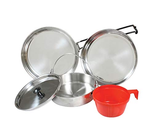 Rothco 5 Piece Stainless Steel Mess Kit