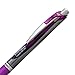Pentel Energel RTX Retractable Liquid Gel Pen, Bold Line, Metal Tip, Violet Ink Pack of 2 (BL80BP2V)
