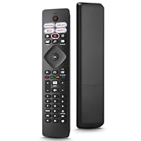 Ersatzfernbedienung für Philips-Ambilight-TV-Fernbedienung, Universalfernbedienung für Philips Smart Fernseher 4K OLED LED Ultra HD FHD