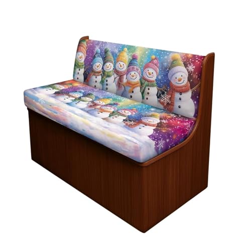 Tupalatus Camper Cushion Cover Washable Loveseat Sofa Furniture Protector Soft Safety RV Cushion Slipcover for Loveseat or Futon