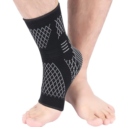 Tobillera de fútbol, vendaje de protección para el del pie, tobillo, esguince, vendaje protector | vendaje de tobillo transpirable, estabilizador de reposapiés para ciclismo, ba