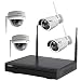 Produktbild Komplettset WLAN-Set / 4-Kanal Netzwerkrekorder 2 x Bullet und 2 x Dome HD Überwachungskamera (Netzwerkkamera)