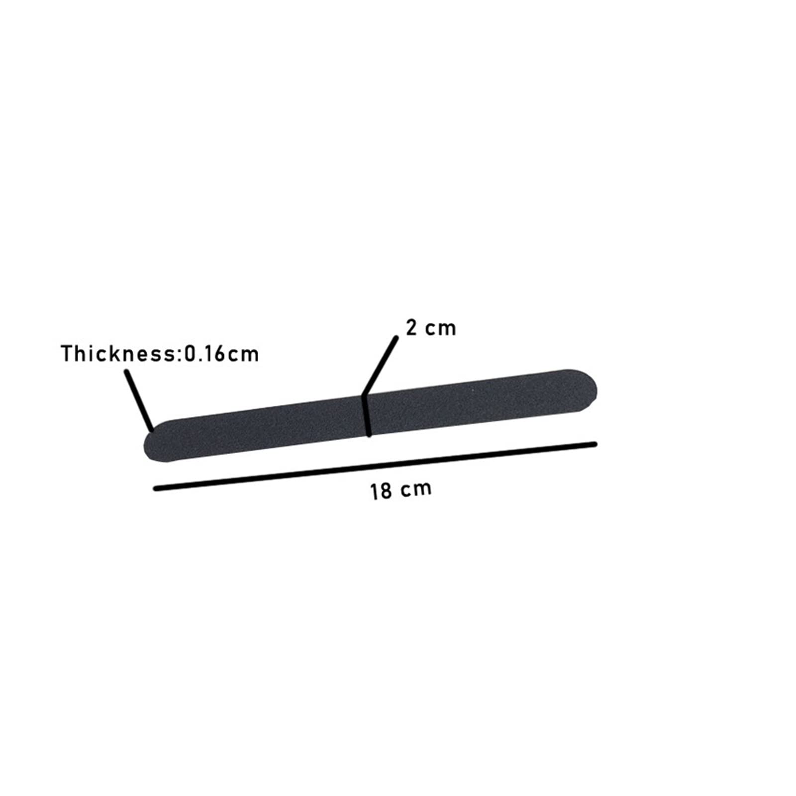 TRUSTTWO Lima for Unghie in Metallo 50 pz Tamponi Abrasivi USA E Getta 80/100/180 con Manico in Metallo Levigatura Polacco Buffer Curva Banana Unghie artistiche Strumento The 240