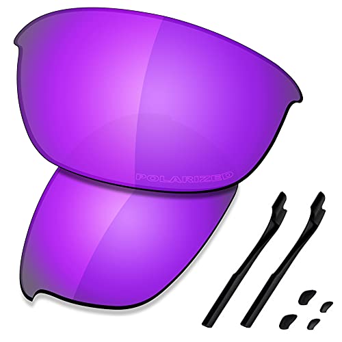 Image of SAUCER Premium Replacement Lenses & Rubber Kits for Oakley Half Jacket 2.0 OO9144 | UV400 Protection, Anti-Scratch