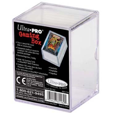 Ultra Pro 81162 - pudełko do przechowywania 100 Clear