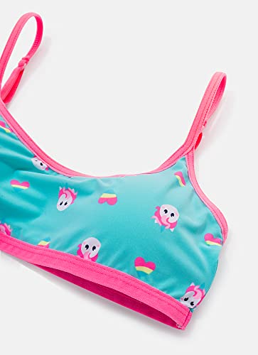 Top Microfibra Menina Teen Bojo Removível Unicórnio Love - Puket