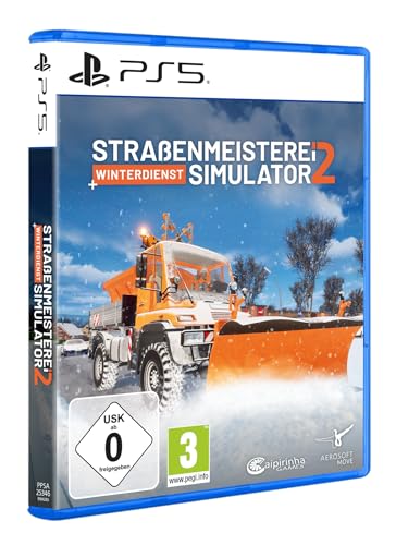 Road Maintenance Simulator 2 – Winter Services | Straßenmeisterei Simulator Winterdienst – PS5 | Straßenbau & Winterdienst Simulation