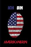  ICH BIN AMERIKANERIN: Undatierter Planer, personalisierte und spezielle Geschenkidee für Fans und Liebhaber der USA und geeignet für eine Geschenkbox. ... Agenda, perfekte Erinnerung an USA