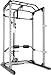 Fitness Reality 810XLT Super Max Power Rack mit Latzug, Kraftstation mit 363 kg maximaler Belastung, Power Cage mit Kabelzugturm und Klimmzugstange