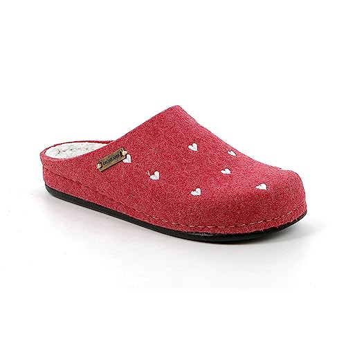 Grunland CI1792 Reps 39 : chaussons d'intérieur confortables pour homme et femme