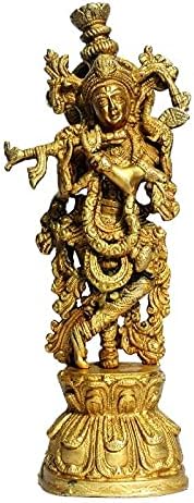 Lord Murli Manohar Krishna/Krishan Brass, Statue