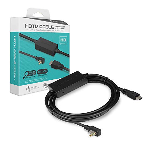 HYPERKIN HDMI 변환 PSP 2000 3000용 HDTV CABLE FOR PSP 2000 3000 책과 TV에