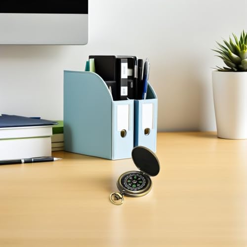 Reloj de Bolsillo Vintage Brújula 2 Pzas para Camping miniatura 5
