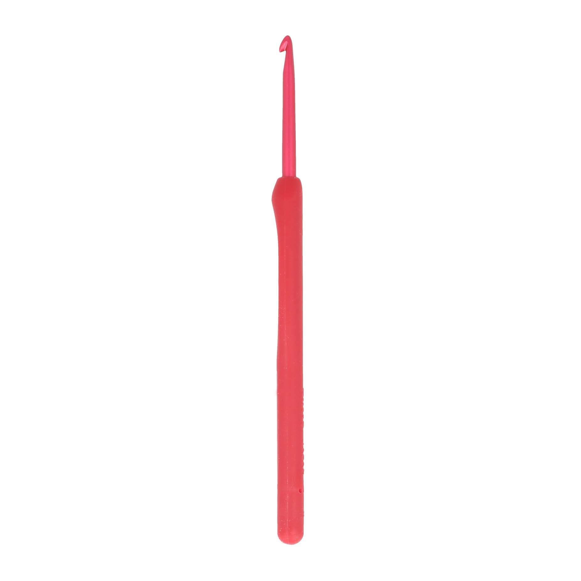 Tulip Etimo Red Crochet Hook Soft-Grip 3.50mm 1pc