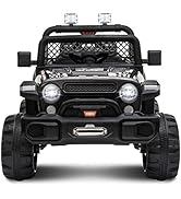 OTTARO Ride on Cars Truck Electric Car for Kids，12V Battery Powered Vehicle with Remote Control, ...