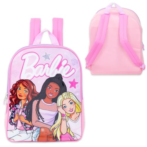 Barbie Backpack with School Supplies for Girls - Bundle with School Bag, Stationery Set, Water Bottle, More | Barbie Backpack Set for Kids3