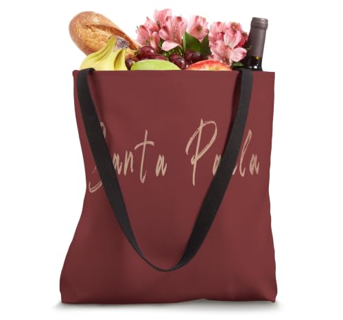 Bolso tote elegante vintage de Santa Paula, California miniatura 4
