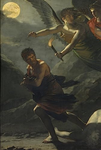 Cuadro en lienzo con impresión de alta fidelidad de Prudhon para decorar despachos de 60x90cm