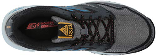 New Balance Men's Composite Toe 589 V1 Industrial Shoe, Black/Toro Red, 11.5 Wide #TOP4