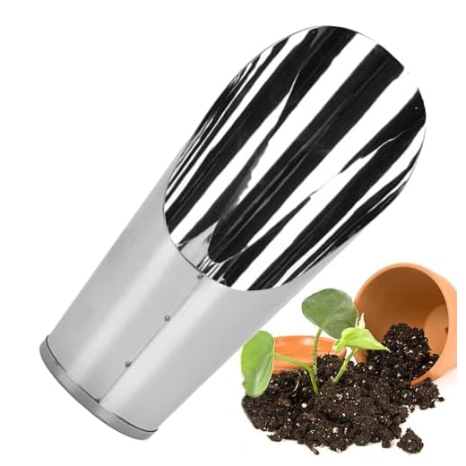 SOLD SCOOP - PALABRA DE JARDIENCIA, Modern Soil Spade | Herramienta De Primerosas De Compost Al Aire Libre, Excavador De Plantas Duradero, Bifurcación De Mantillo De Arcilla, Plantador De Jardín Pesad