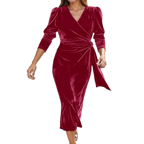 Robe longue hiver femme fluide finie la sensation de froid en fête
