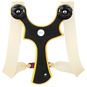 Binding Card Ball Slingshot Catapult Outdoor Vrije Vrijheid Shooting Simpleshot slingbow Install Flat Rubber Band Ronde…