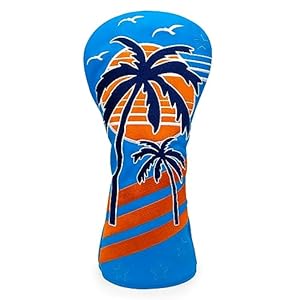 Montela Golf Summer Coconut Tree Driverkopfhülle