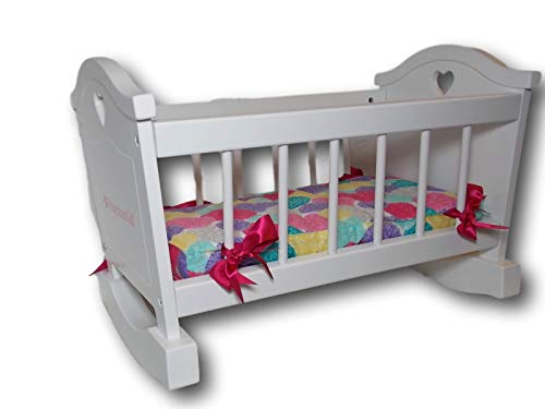 American Girl Bitty Baby Rocking Cradle for 15
