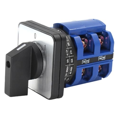 Interruptor de circuito de carga LW26-63 con control principal de 380V y 63A