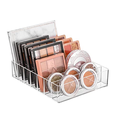 Koomuao Kosmetik Organizer 7 Fächern Make Up Organizer aus Acryl transparente Schubladenbox für Dresser Schlafzimmer Schminktisch Cover