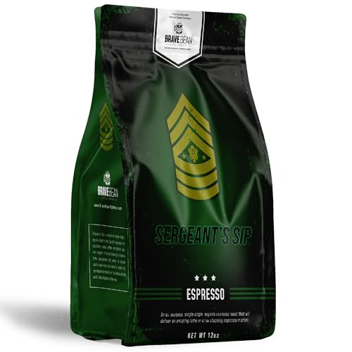 Brave Bean Coffee Company Sergeant's Sip Espresso Roast miniatura 1