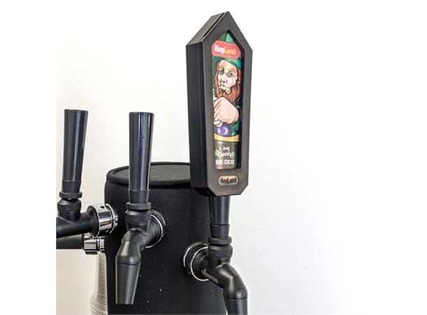 Kegland Uchwyt do kranu NUKATAP - Bishop Tap Handle - Napis kranu - jak w pubie - Design Selfmade