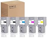 Aomya PFI-320 PFI320 Ink Tank Pigment Compatible PFI-320MBK PFI-320BK PFI-320C PFI-320M PFI-320Y for TM-300 TM-305 TM-200 TM-205 Printers