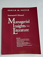 Managerial Insights From Literature Instructor's Manual 0534925030 Book Cover