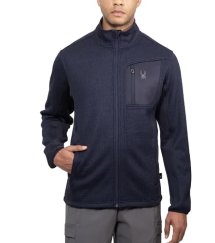 Image of Spyder Men's Relaxed Fit Full Zip Jacket