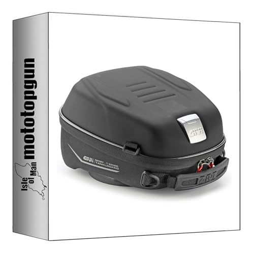 Sacoche réservoir tanklock Givi ST605+ rigide 5L avec bride BF05 pour Yamaha TDM 900