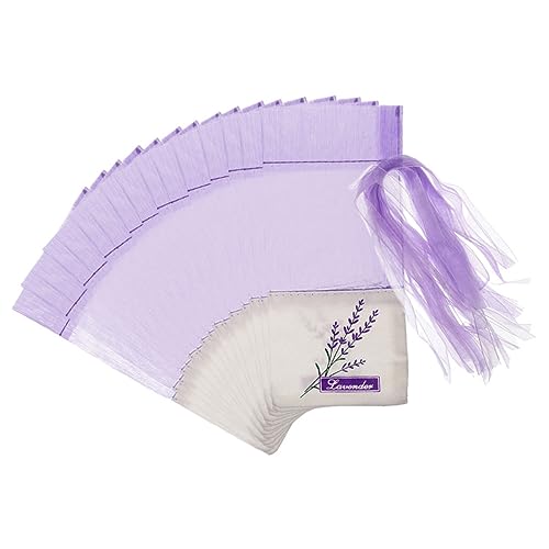 50 unidades bolsas vacías de sachet con aroma a lavanda miniatura 1