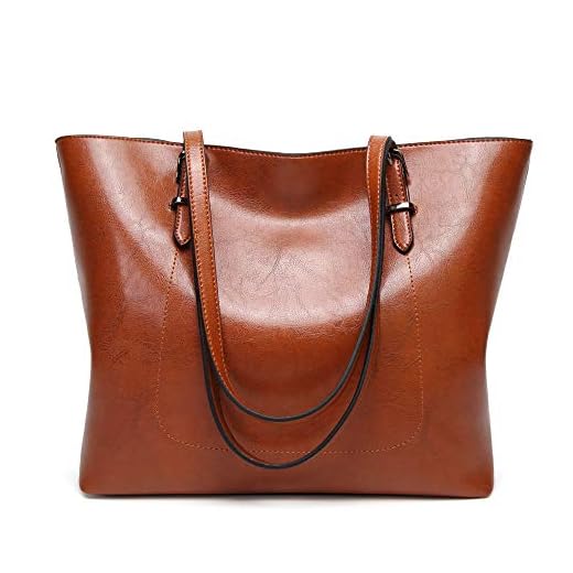 Women Satchels Work Shoulder Bags Fashion Tote Classic Woman Handbag Ladies Hobo Bag Purses Designer Top Handle Bags (Classic Brown)