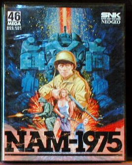 Jeu Neo Geo Nam-1975 Par SNK - Édition 1990, Complet, Notice Et Boîte, Très Bon état